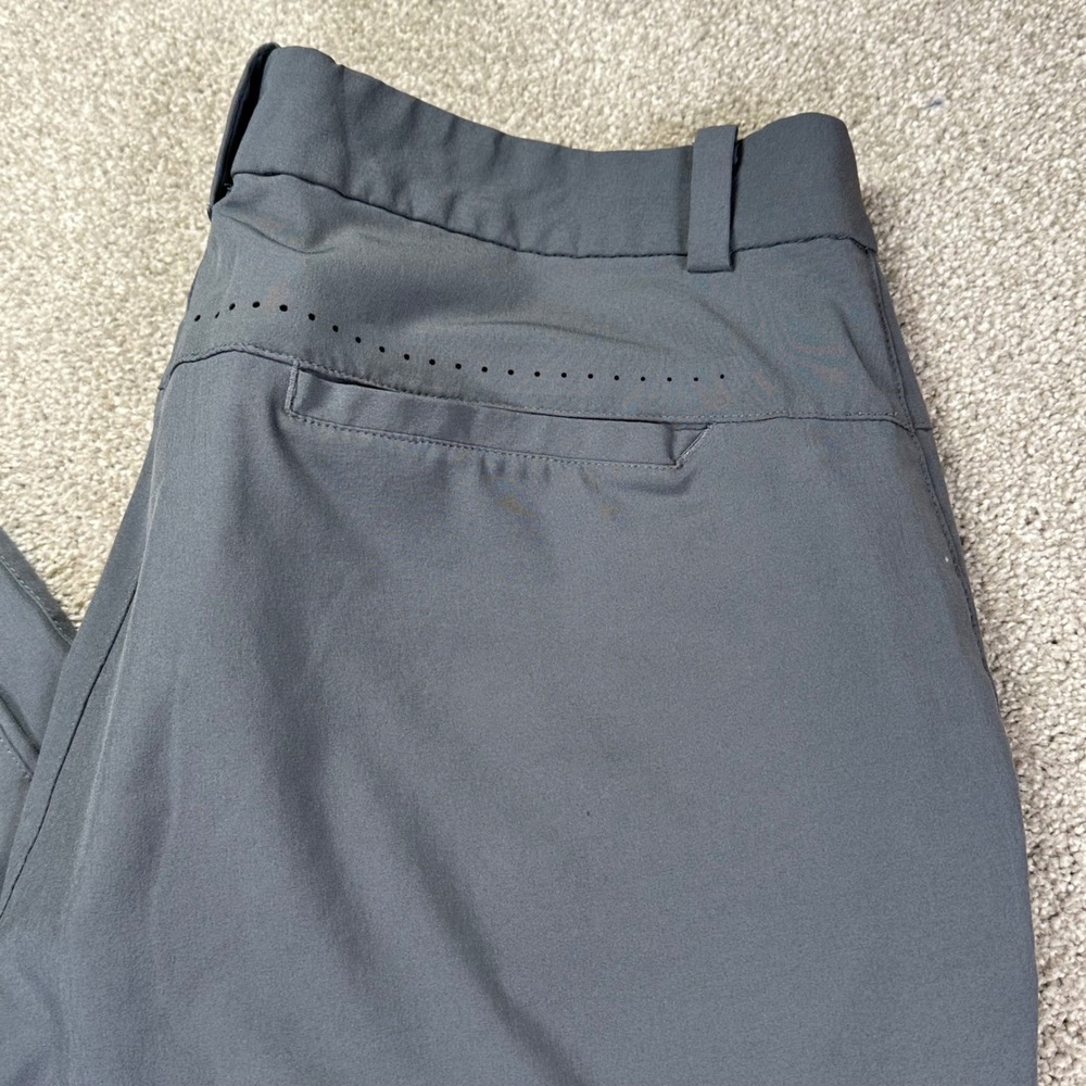 Nike Golf Mens 33x32 Tour Performance Dri-FIT Pants Gray Stretch Tech Golfcore